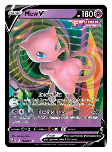 Foto 6 pulgar | Juego De Cartas Coleccionables Pokémon Mew Vmax League Battle Deck - Venta Internacional