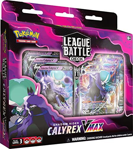 Juego de Cartas Coleccionables Pokémon Calyrex VMAX League Battle Deck - Venta Internacional