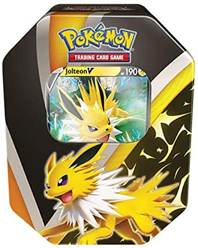 Foto 1 | Pokémon TCG: 2021 Otoño Eevee Evoluciones Jolteon V Lata - Venta Internacional