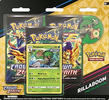 Foto 1 | Pin Collection Pokémon Tcg Crown Zenith con Tarjeta Promocional - Venta Internacional