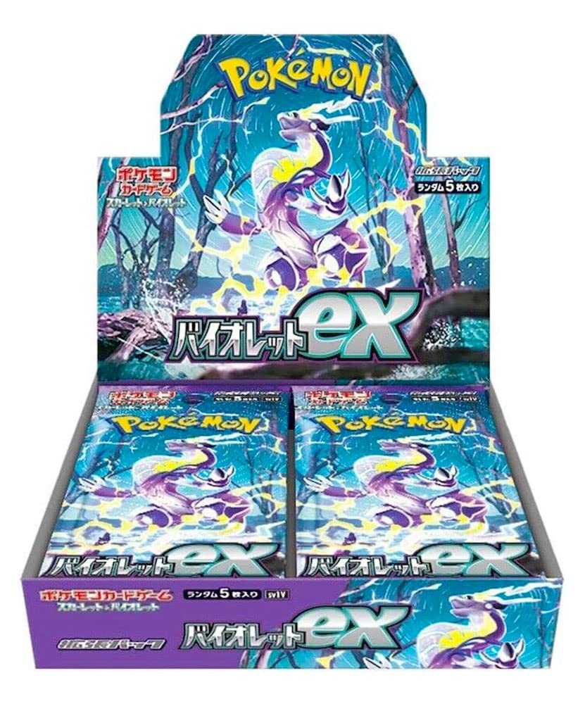 Paquete de Expansión del Juego de Cartas Pokémon Scarlet & V - Venta Internacional