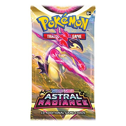 Foto 5 | Juego de Cartas Paquete de Refuerzo Individual Pokémon Astral Radiance - Venta Internacional