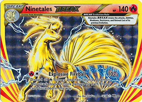 Tarjeta Coleccionable Pokémon Ninetales Break Xy Evolutions Holo - Venta Internacional.