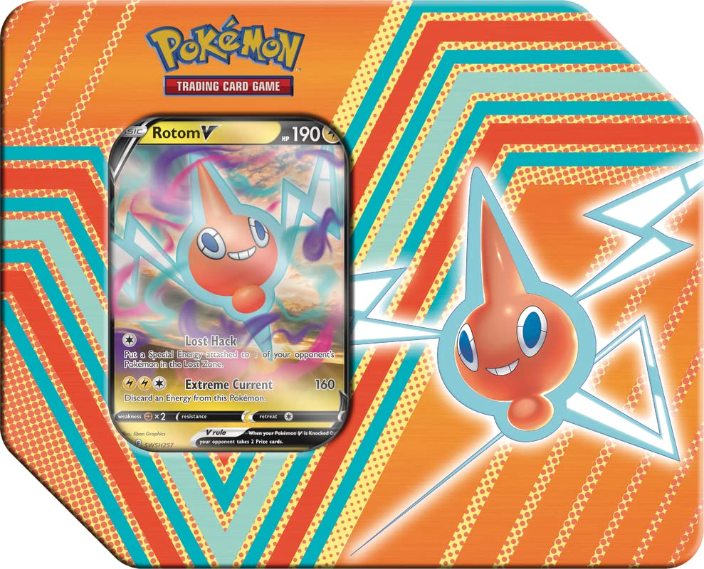 Foto 3 pulgar | Pokemon Tcg: Lata Potencial Oculta - Rotom V - Venta Internacional