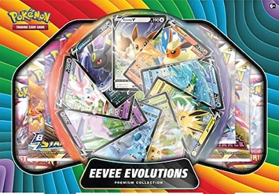 Foto 2 | Juego de Cartas Coleccionables Pokémon: Eevee V Premium Coll - Venta Internacional