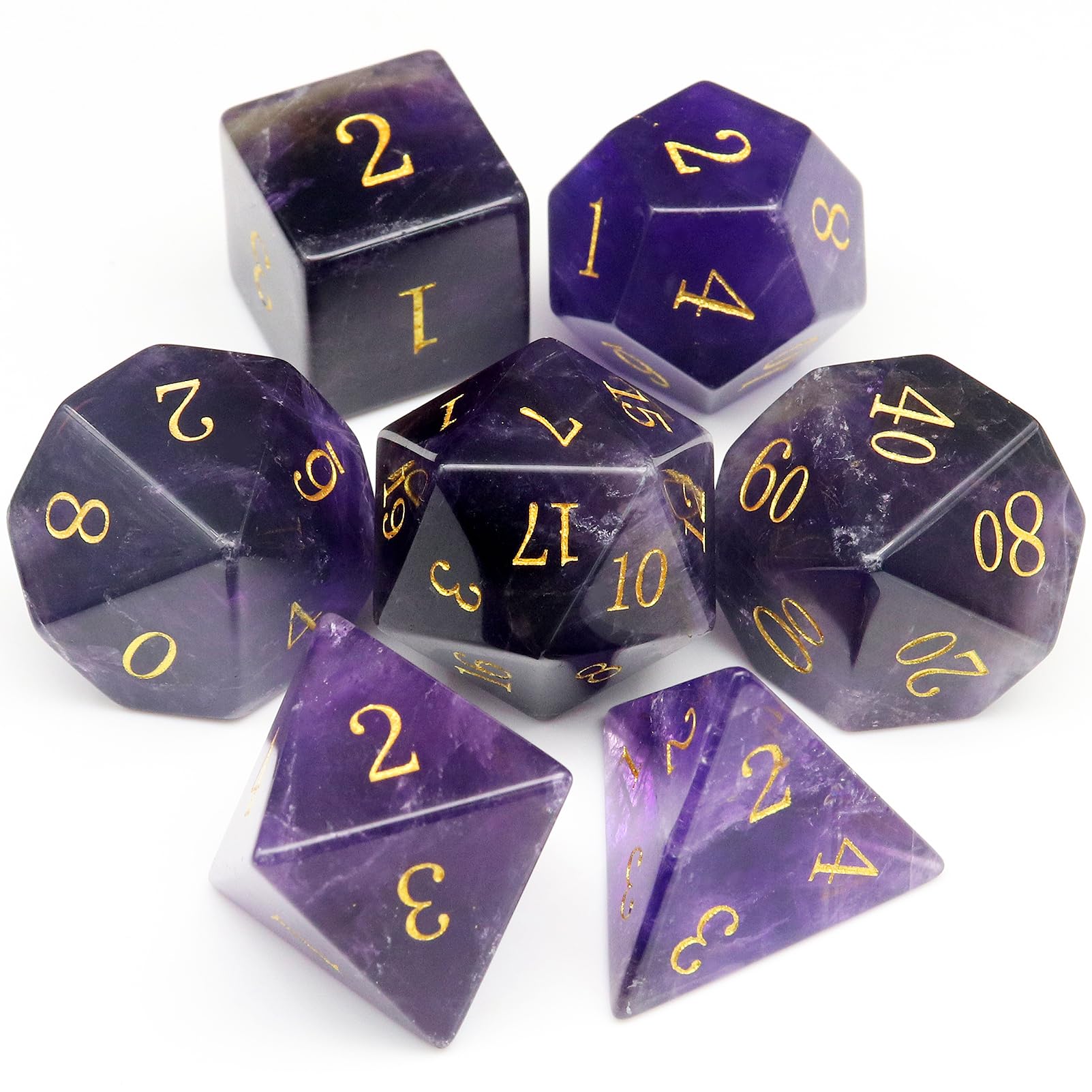 Foto 2 pulgar | Juego De Dados Haxtec  Con Funda 7 Unidades - Venta Internacional