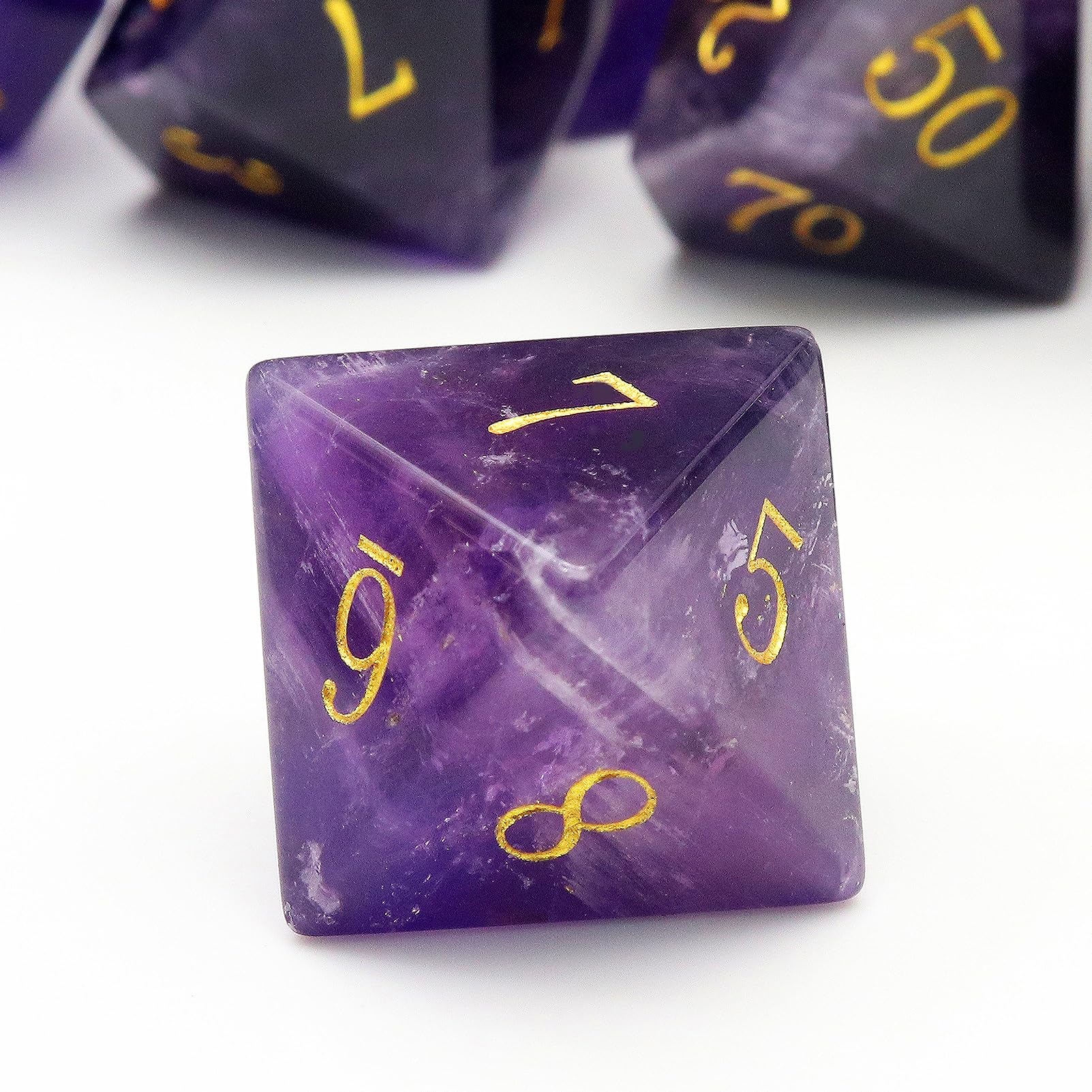 Foto 4 pulgar | Juego De Dados Haxtec  Con Funda 7 Unidades - Venta Internacional