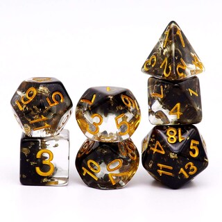 Foto 2 | Juego De Dados Haxtec Para Mazmorras Y Dragones 7 Piezas - Venta Internacional