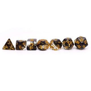 Foto 3 | Juego De Dados Haxtec Para Mazmorras Y Dragones 7 Piezas - Venta Internacional