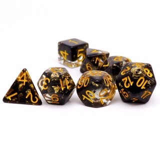 Foto 5 | Juego De Dados Haxtec Para Mazmorras Y Dragones 7 Piezas - Venta Internacional