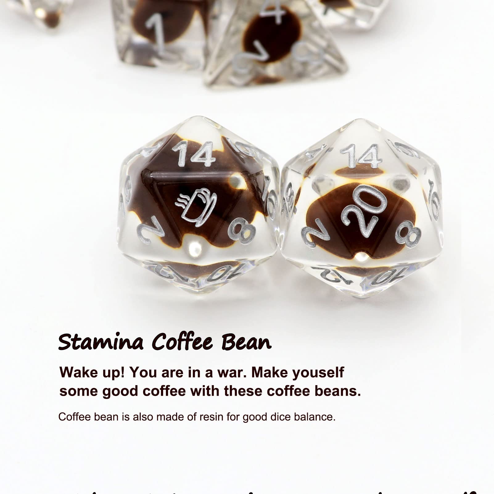 Foto 4 pulgar | Juego De Dados Haxtec Coffee  - Venta Internacional.
