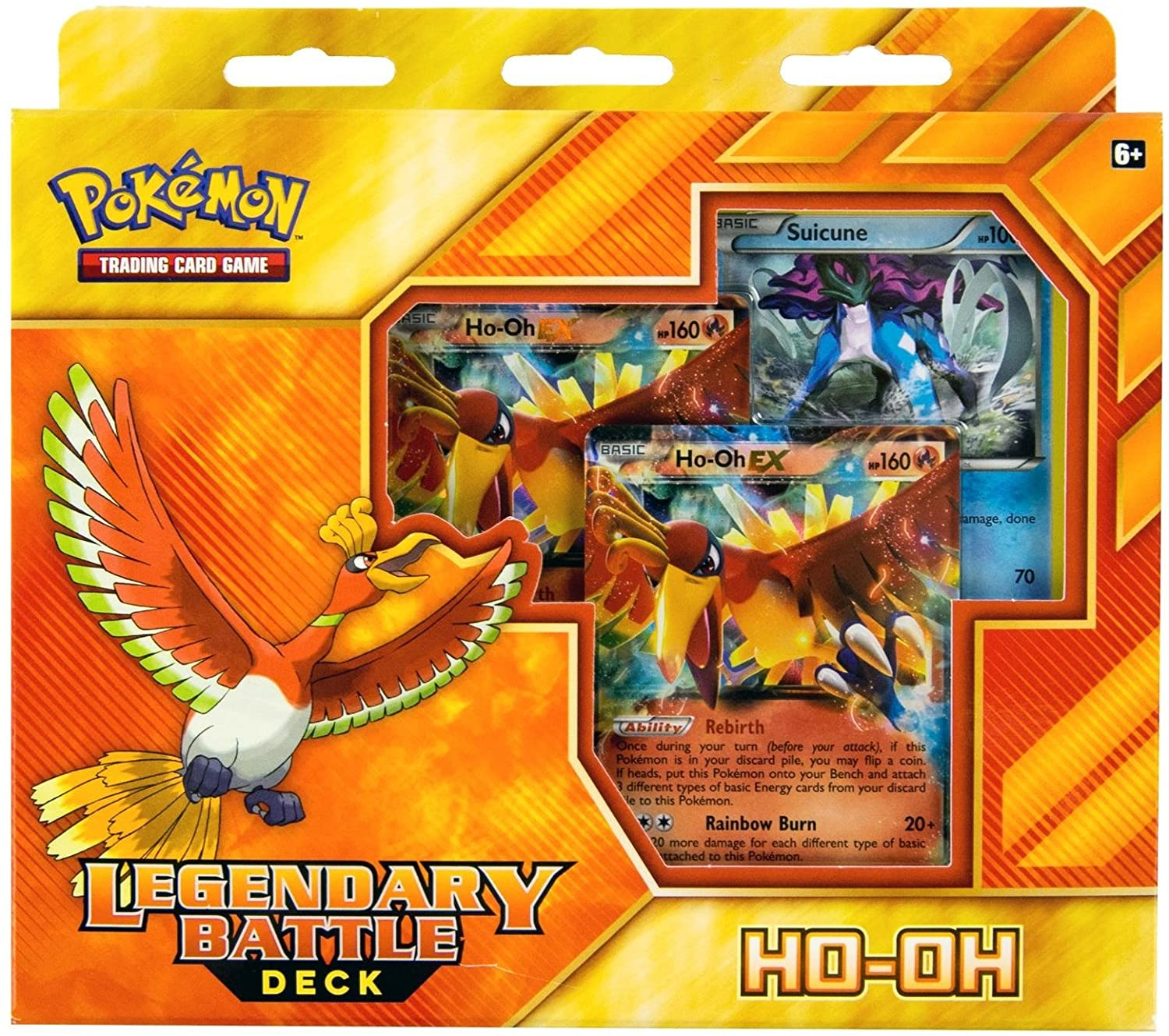 Foto 2 pulgar | Mazos De Batalla Legendarios De Pokémon Tcg, Ho-oh - Venta Internacional