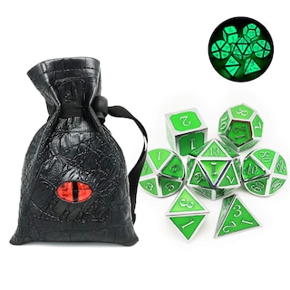 Foto 2 | Set De Dados Haxtec Con Bolsa De Dragón - Venta Internacional