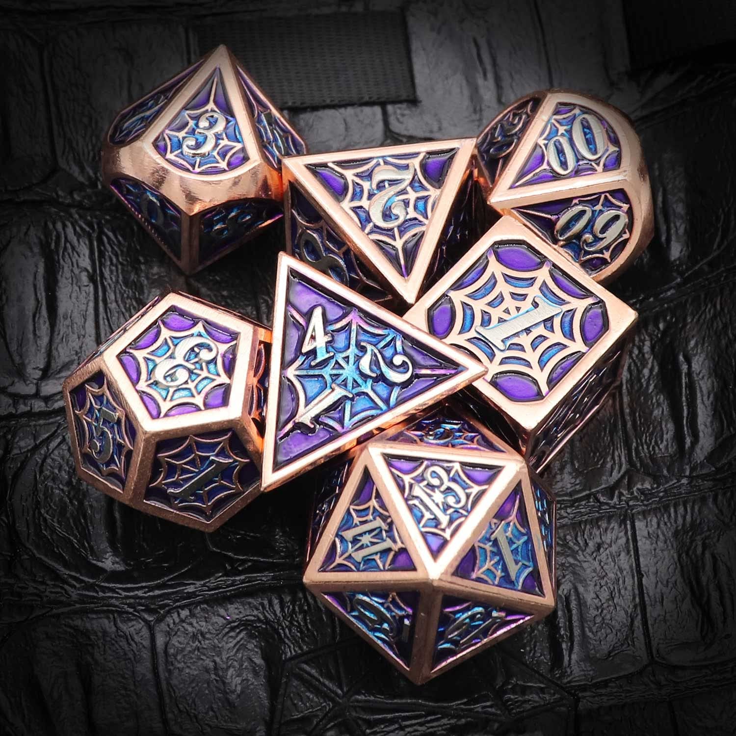 Foto 5 pulgar | Juego De Dados Haxtec  Spider 7 Piezas - Venta Internacional