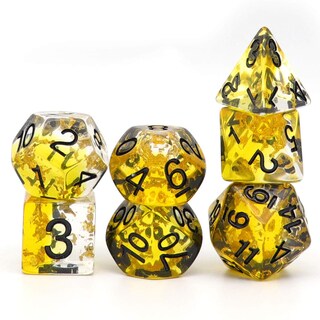 Foto 2 | Juego De Dados Haxtec Para Mazmorras Y Dragones 7 Piezas - Venta Internacional