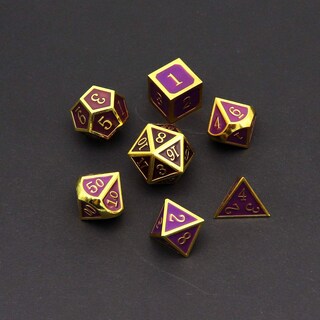 Foto 6 | Set De Dados Haxtec Con Bolsa De Piel 7 Piezas - Venta Internacional