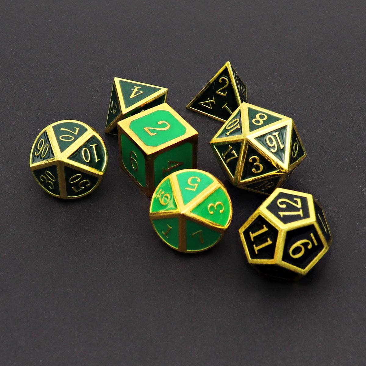 Foto 4 | Set De Dados Haxtec  7 piezas - Venta Internacional