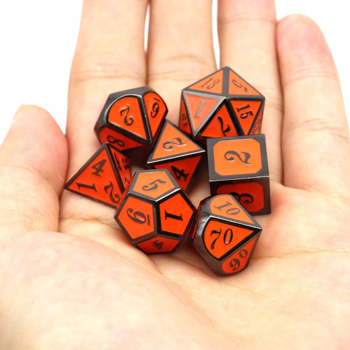 Foto 4 pulgar | Set De Dados Haxtec  Con Bolsa De Piel  7 piezas  - Venta Internacional
