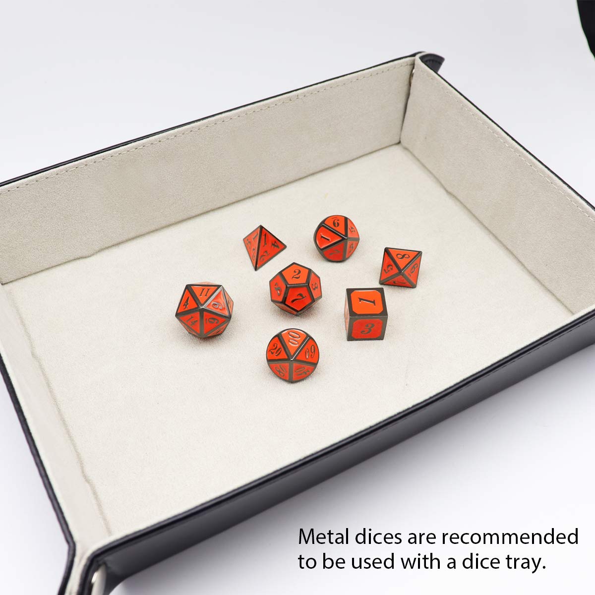 Foto 4 | Set De Dados Haxtec  Con Bolsa De Piel  7 piezas  - Venta Internacional
