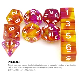 Foto 5 | Set De Dados Haxtec 11 piezas - Venta Internacional