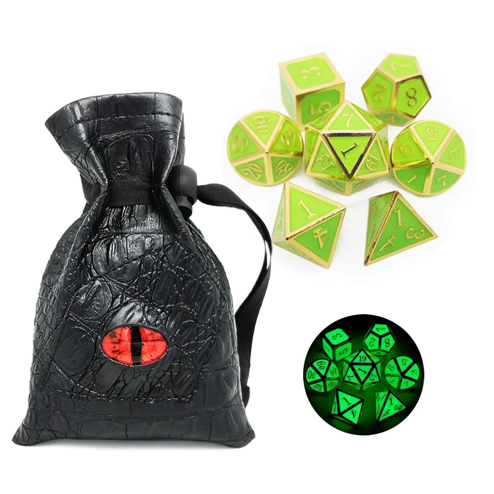 Foto 3 pulgar | Juego De Dados  Haxtec  Con Bolsa 7 Unidades - Venta Internacional