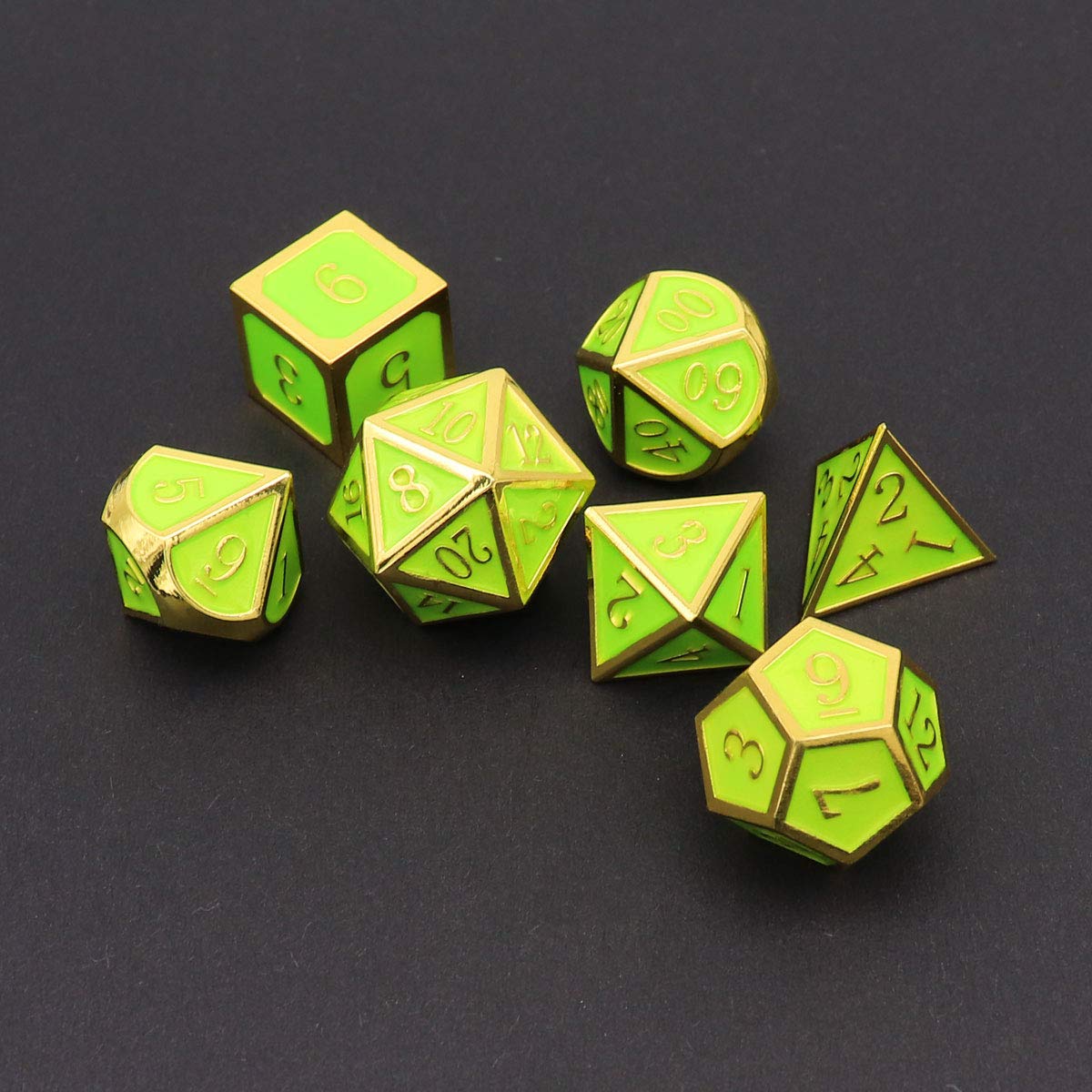 Foto 5 pulgar | Juego De Dados  Haxtec  Con Bolsa 7 Unidades - Venta Internacional