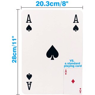 Foto 4 | Juego de Cartas Super Jumbo - Venta Internacional
