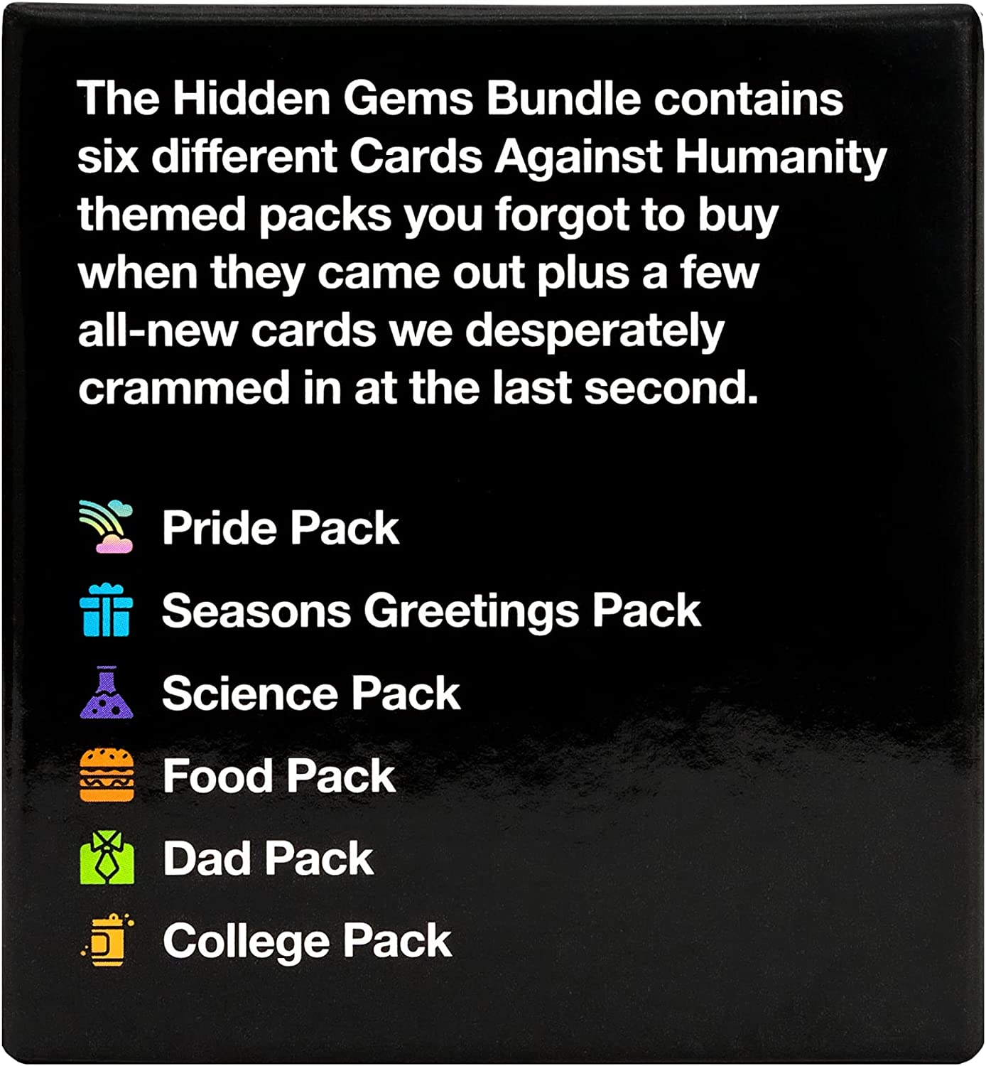 Foto 4 pulgar | Cards Against Humanity Paquete de Gemas Ocultas - Venta Internacional
