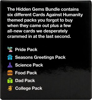 Foto 3 | Cards Against Humanity Paquete de Gemas Ocultas - Venta Internacional