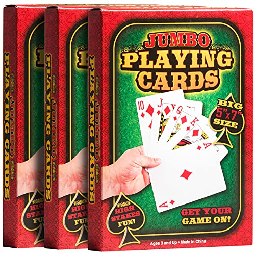 Foto 2 pulgar | Tarjetas Jumbo Casino Night 5 X 7 paquete De 3 - Venta Internacional