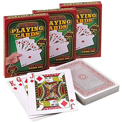 Foto 5 | Tarjetas Jumbo Casino Night 5 X 7 paquete De 3 - Venta Internacional