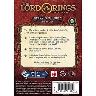 Foto 2 | Juego de Cartas Fantasy Flight Lord Of The Rings Dwarves Durin - Venta Internacional