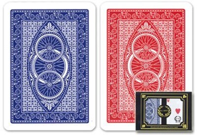 Foto 1 | Juego de 2 Barajas Da Vinci Ruote 100% Plásticos - Venta Internacional