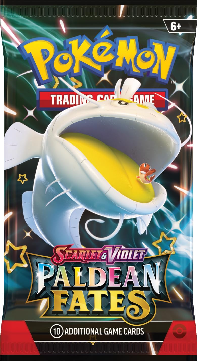 Foto 5 pulgar | Paquete Pokemon Tcg Scarlet & Violet Paldean Fates Booster - Venta Internacional