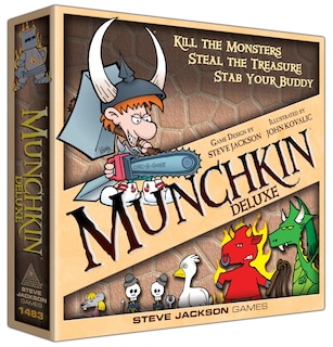 Foto 1 | Juego De Mesa Steve Jackson Games Munchkin Deluxe Base- Venta Internacional