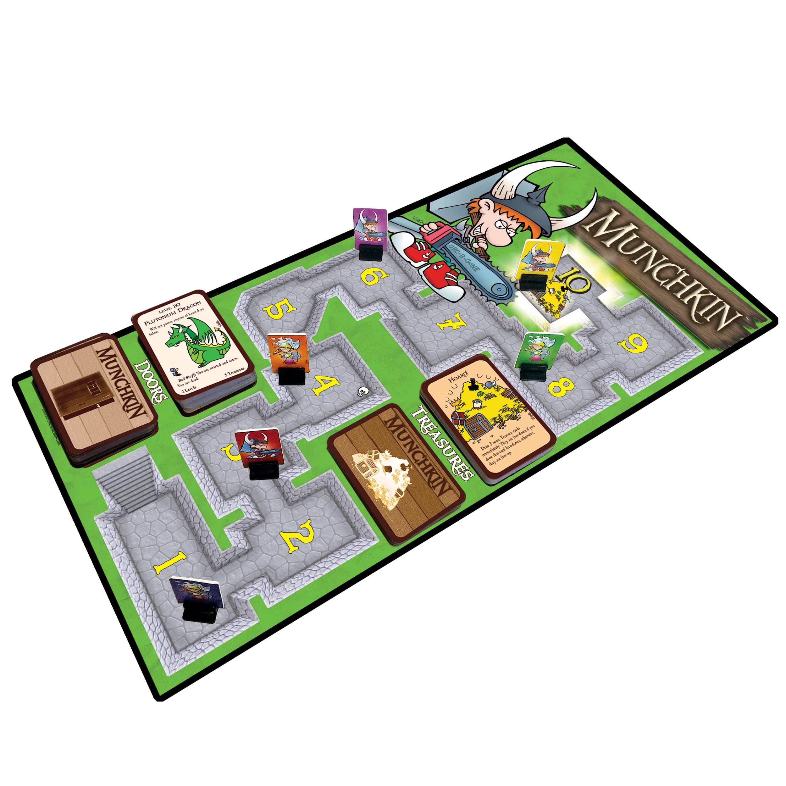 Foto 4 pulgar | Juego De Mesa Steve Jackson Games Munchkin Deluxe Base- Venta Internacional