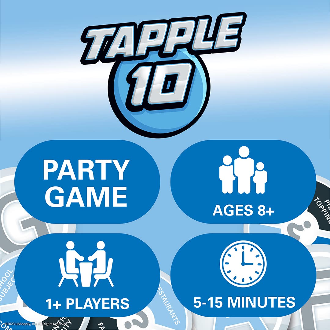 Foto 3 pulgar | Juego de Cartas Tapple 10 Fast-Raceed Fun Family 8+ - Venta Internacional