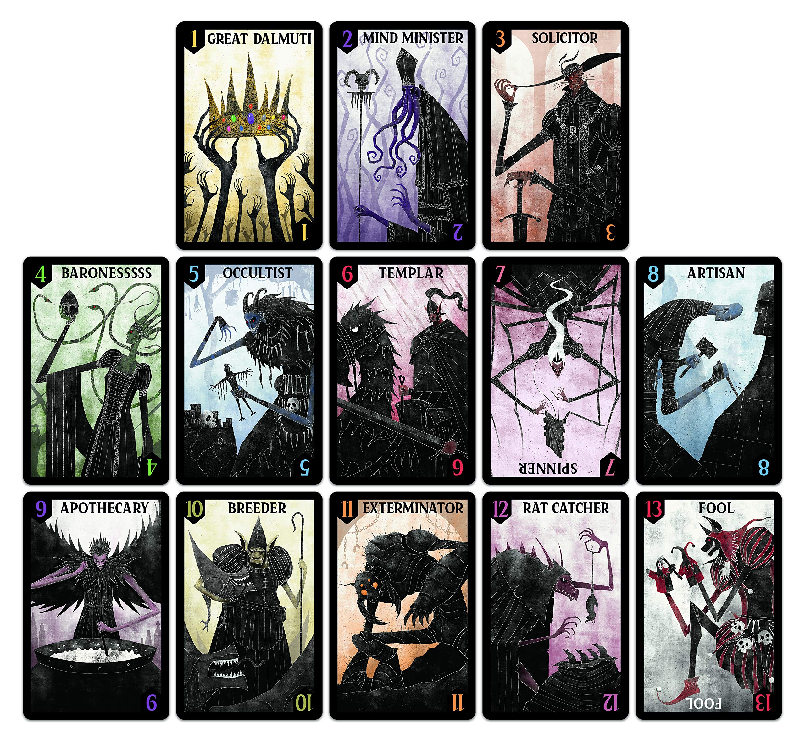 Foto 3 | Juego de Cartas Dungeons & Dragons The Great Dalmuti - Venta Internacional