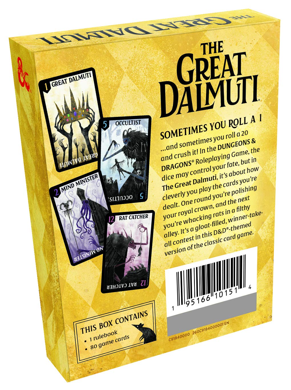 Foto 4 | Juego de Cartas Dungeons & Dragons The Great Dalmuti - Venta Internacional