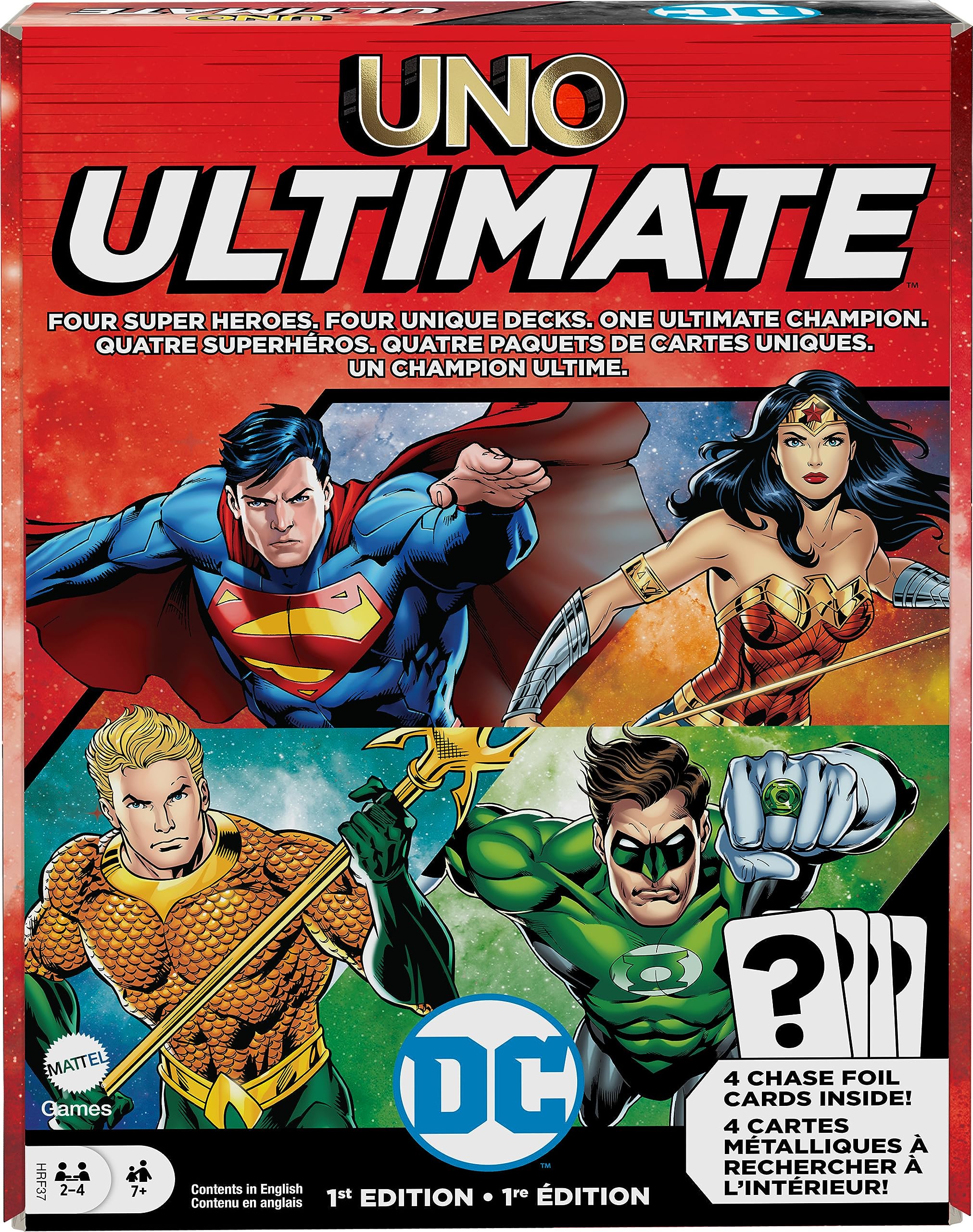 Foto 2 pulgar | Juego de Cartas Mattel Games Uno Ultimate DC - Venta Internacional