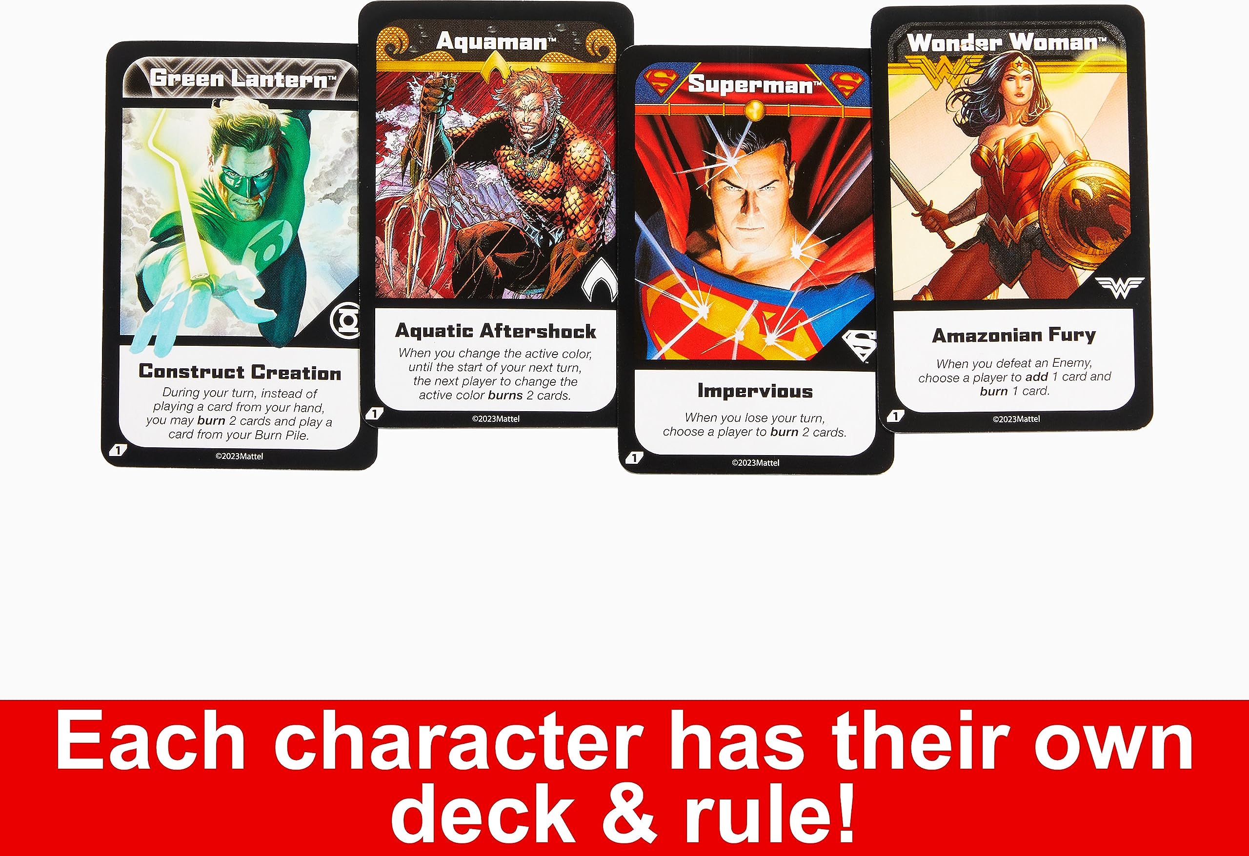 Foto 4 pulgar | Juego de Cartas Mattel Games Uno Ultimate DC - Venta Internacional