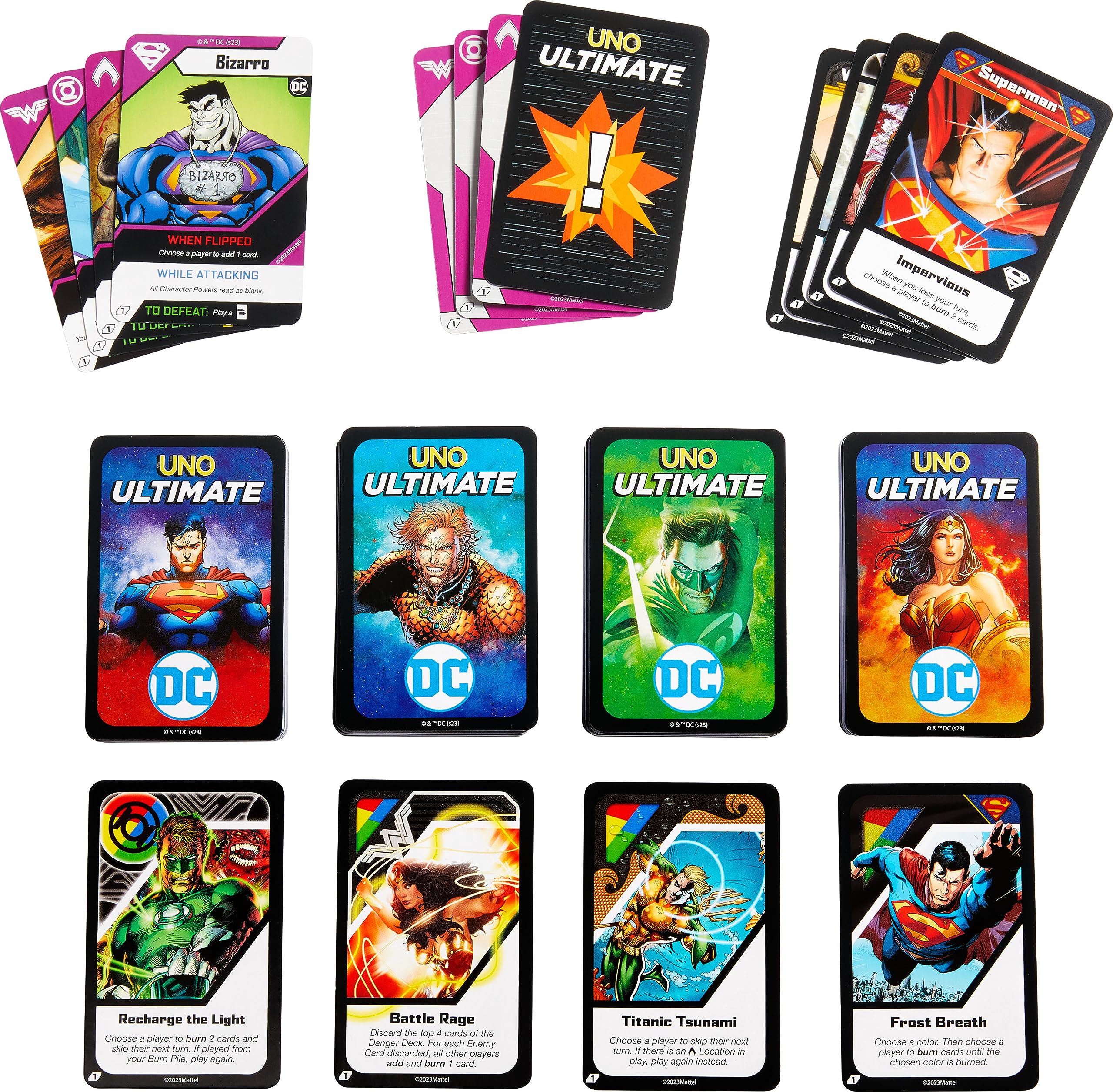 Foto 6 pulgar | Juego de Cartas Mattel Games Uno Ultimate DC - Venta Internacional