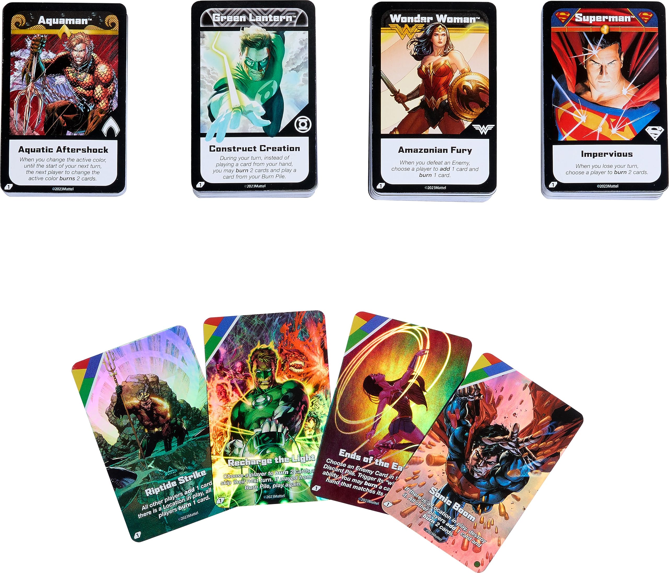 Foto 7 pulgar | Juego de Cartas Mattel Games Uno Ultimate DC - Venta Internacional