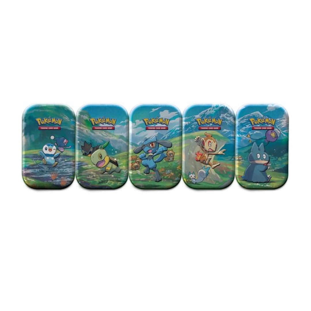 Juego de Cartas Pokémon Sinnoh Stars Mini Tin - 5 Diseños Aleatorios