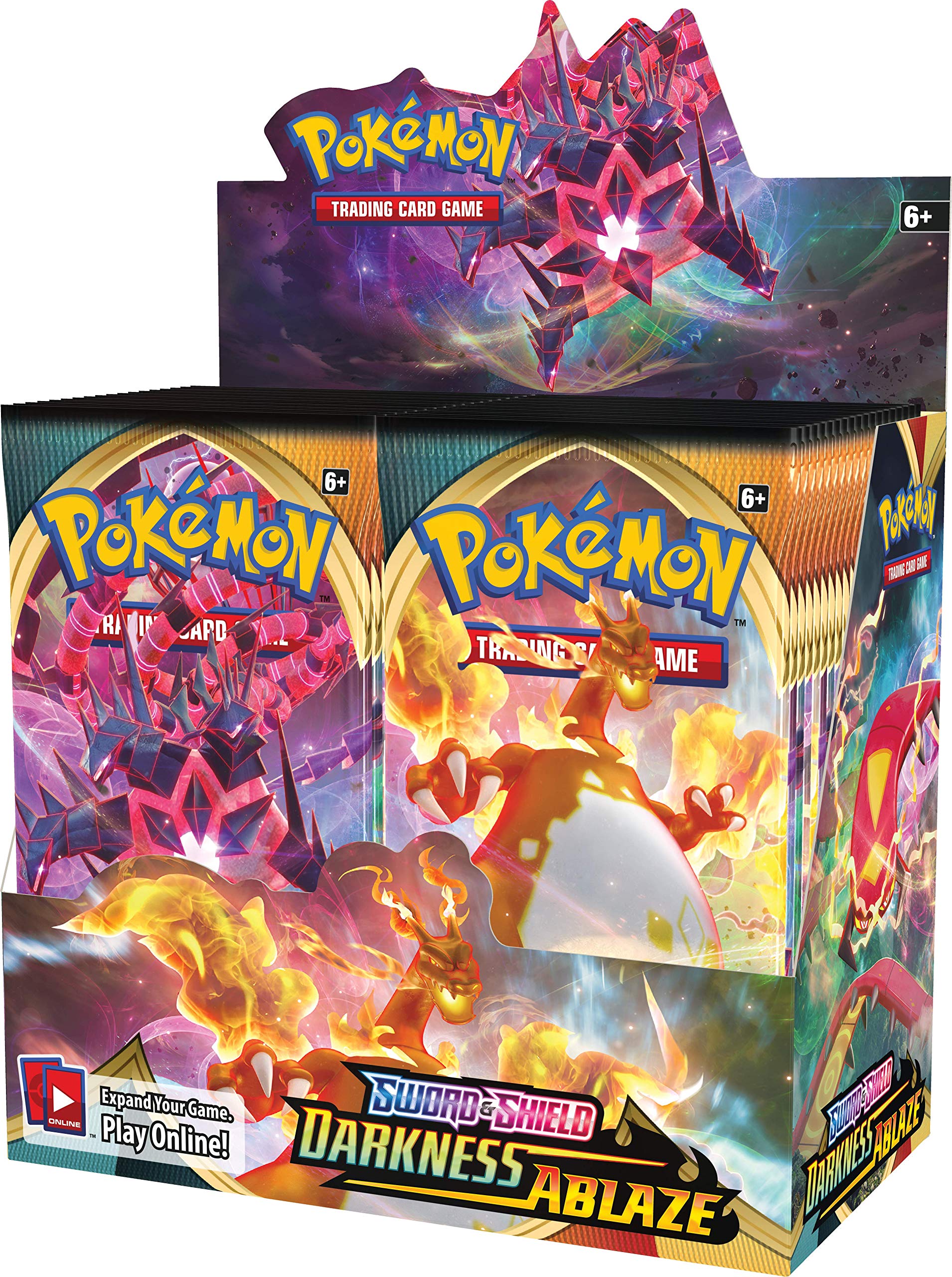 Foto 2 pulgar | Caja de Cartas Pokémon Tcg Sword & Shield Darkness Ablaze - Venta Internacional