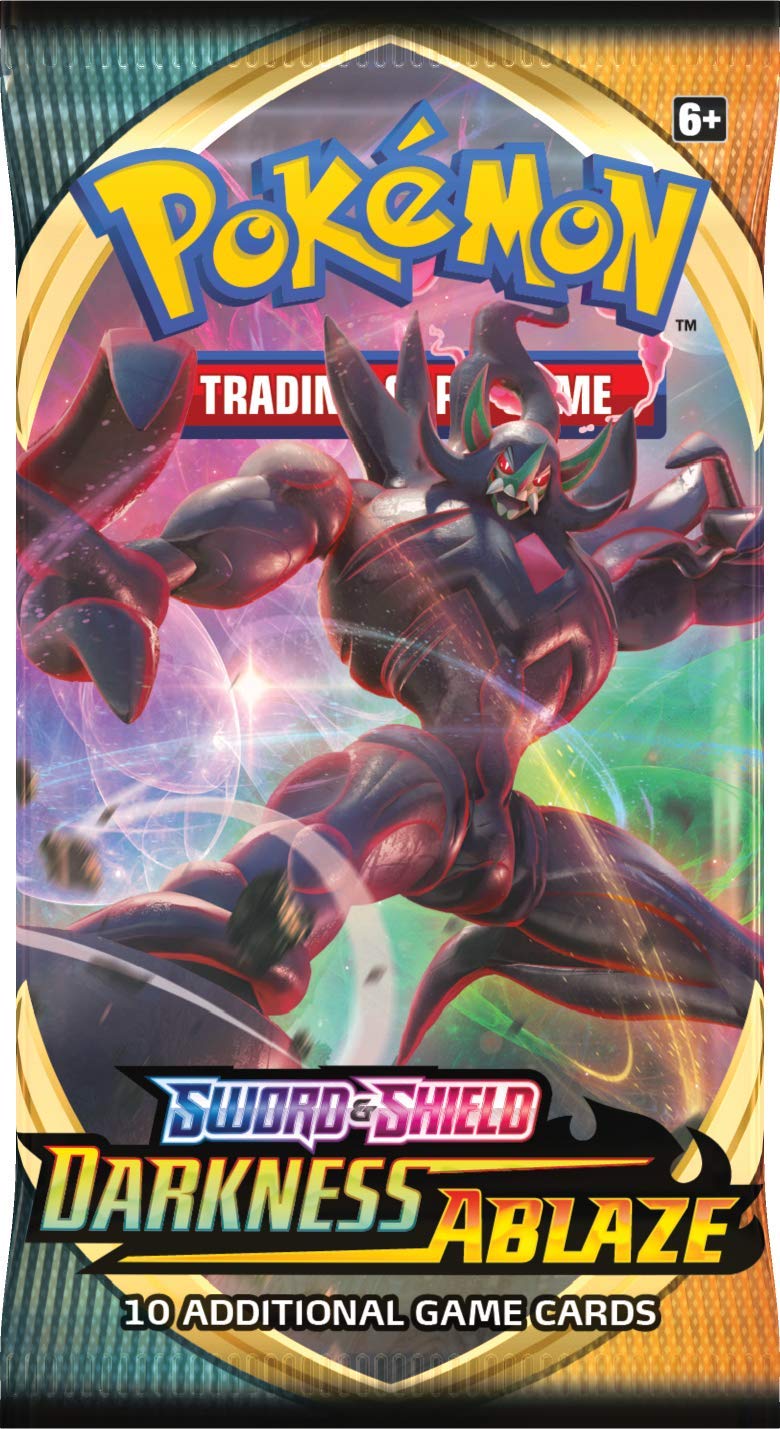 Foto 3 pulgar | Caja de Cartas Pokémon Tcg Sword & Shield Darkness Ablaze - Venta Internacional