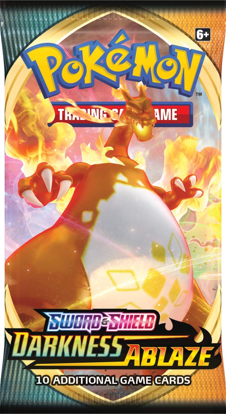 Foto 4 pulgar | Caja de Cartas Pokémon Tcg Sword & Shield Darkness Ablaze - Venta Internacional