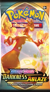Foto 3 | Caja de Cartas Pokémon Tcg Sword & Shield Darkness Ablaze - Venta Internacional