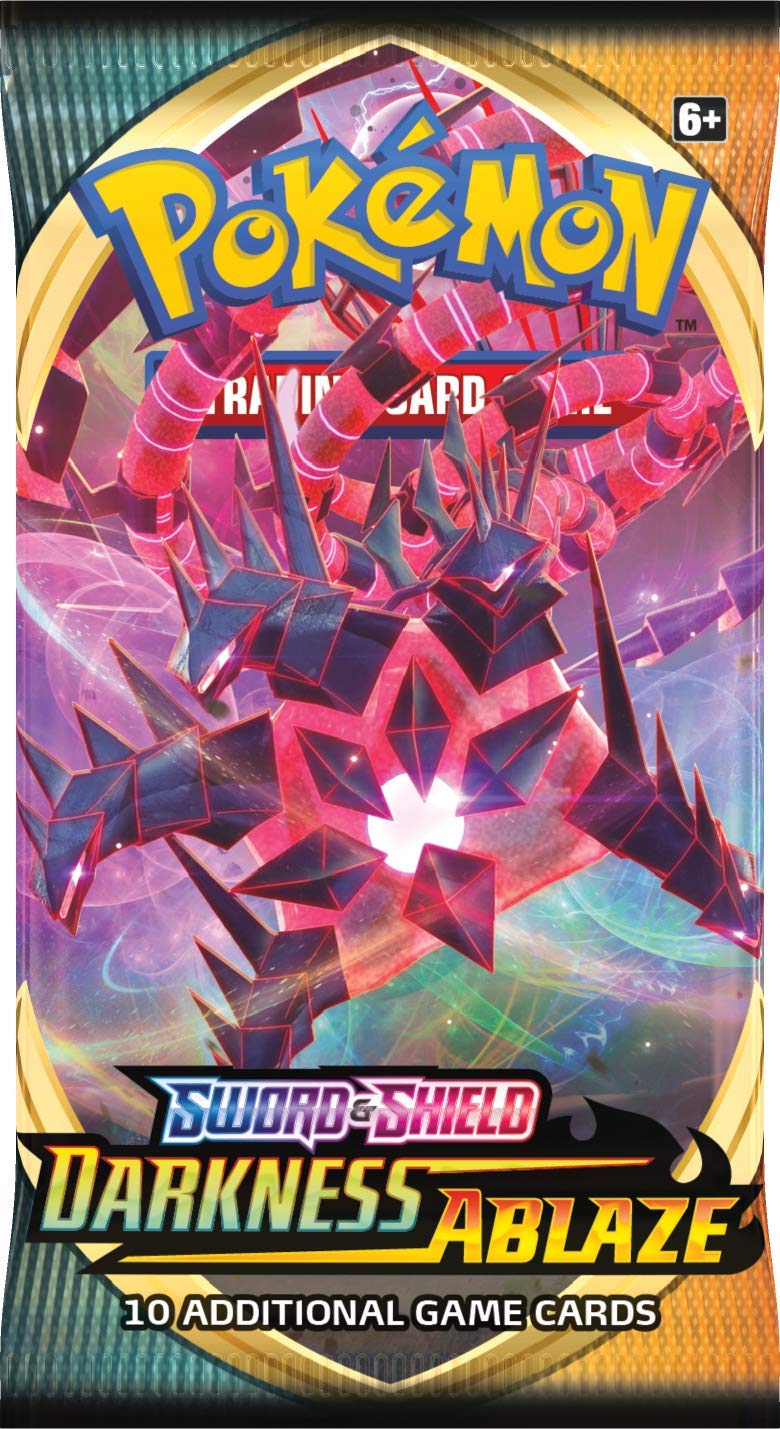 Foto 5 pulgar | Caja de Cartas Pokémon Tcg Sword & Shield Darkness Ablaze - Venta Internacional