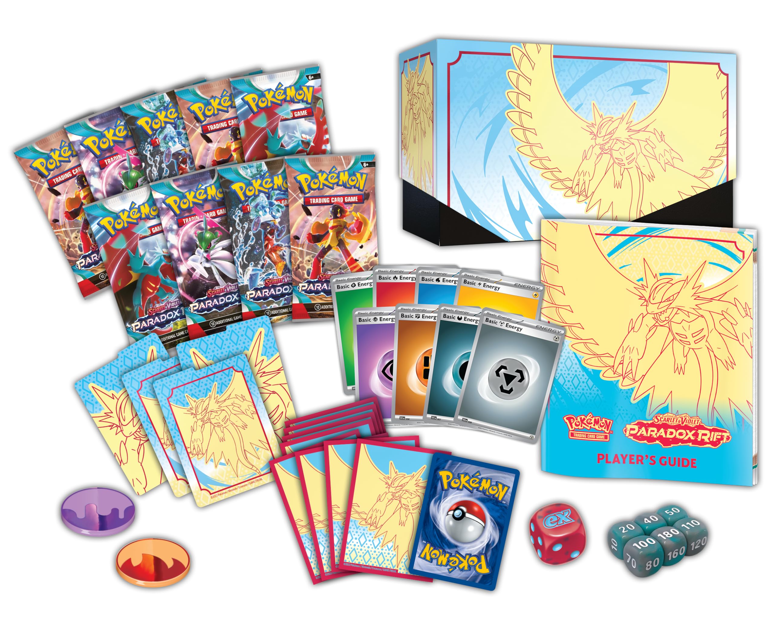 Foto 2 | Caja de Entrenamiento de Élite Pokémon Tcg Scarlet & Violet Paradox Rift - Venta Internacional